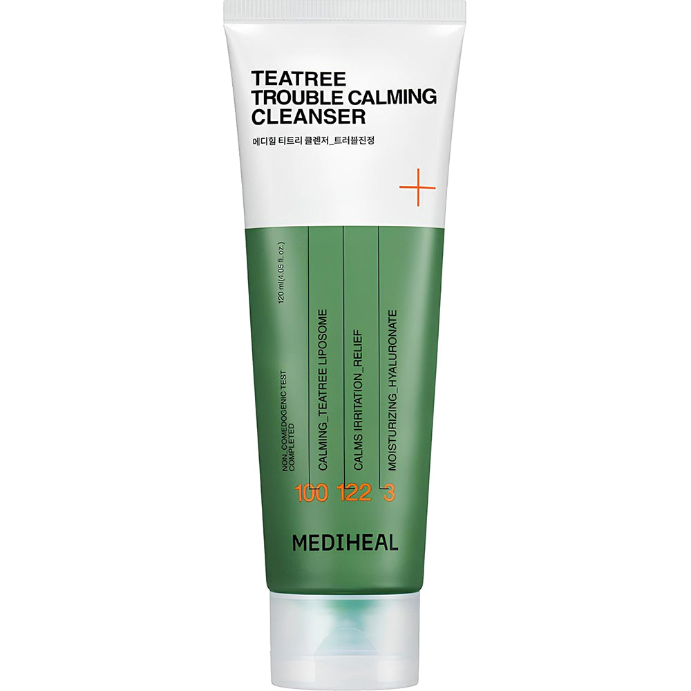 MEDIHEAL Teebaum-Reiniger zur Beruhigung bei Hautproblemen, 120 ml