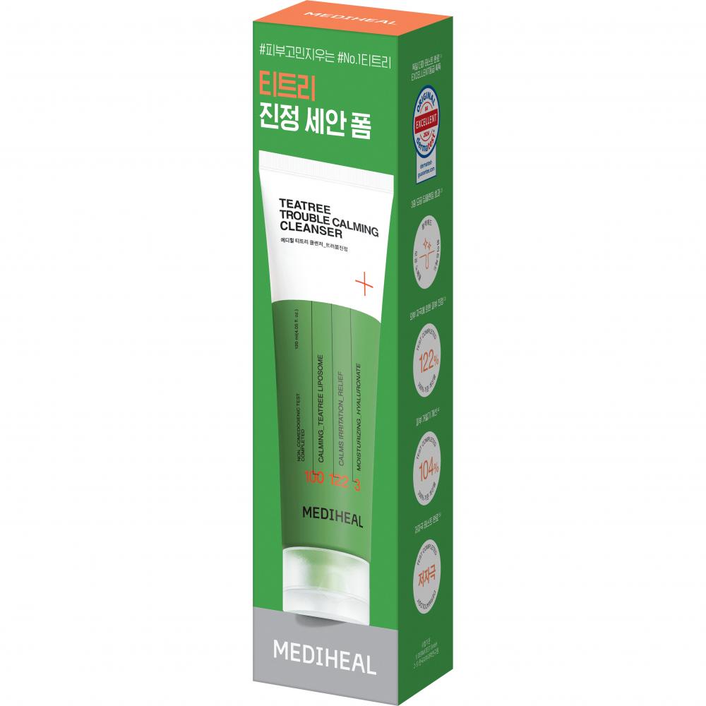 MEDIHEAL Teebaum-Reiniger zur Beruhigung bei Hautproblemen, 120 ml