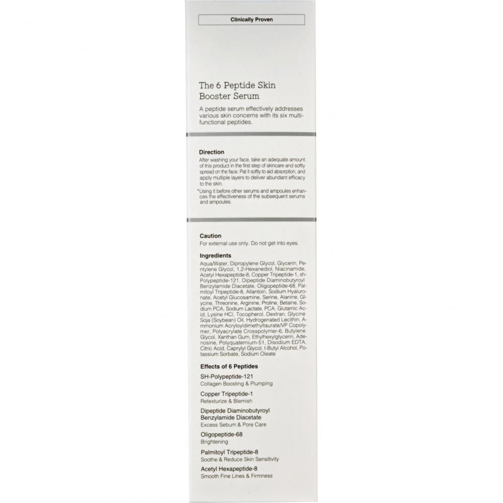 Das 6-Peptid-Hautbooster-Serum 150 ml