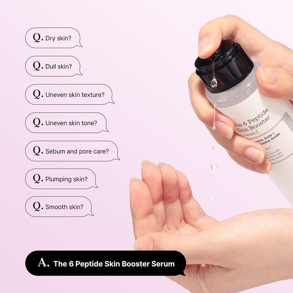 Das 6-Peptid-Hautbooster-Serum 150 ml