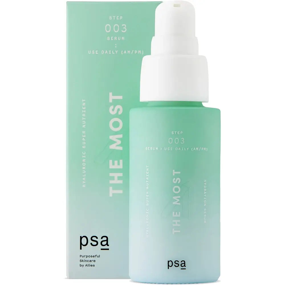 PSA The Most - Gesichtsserum mit Hyaluronsäure und Panthenol zur Hydratisierung der Haut - 30 ml