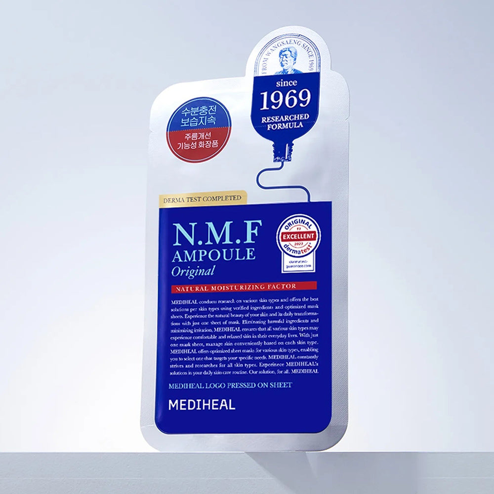MEDIHEAL The N.M.F Ampoule Sheet Mask Original - masca de fata tip servetel - 27 ml