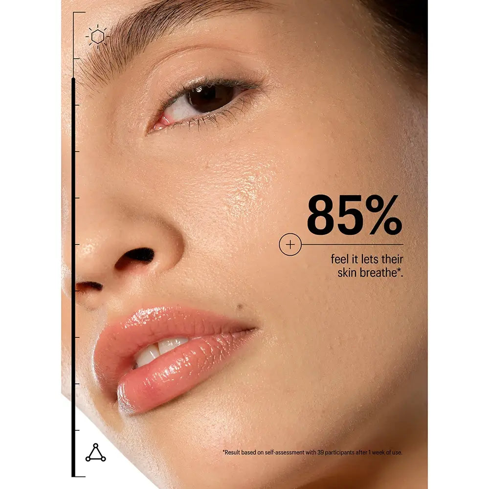 ALLIES OF SKIN Die Eine Gel-Creme LSF 50 Transparent – Hoher UV-Schutz und unsichtbares Finish, Wasserfest und Antioxidativ, 50 ml