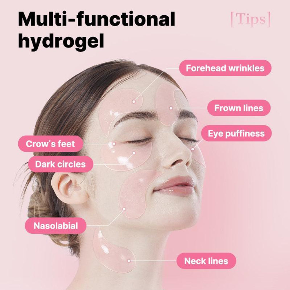 Peptid-Kollagen-Hydrogel-Augenpads 60 Stk.