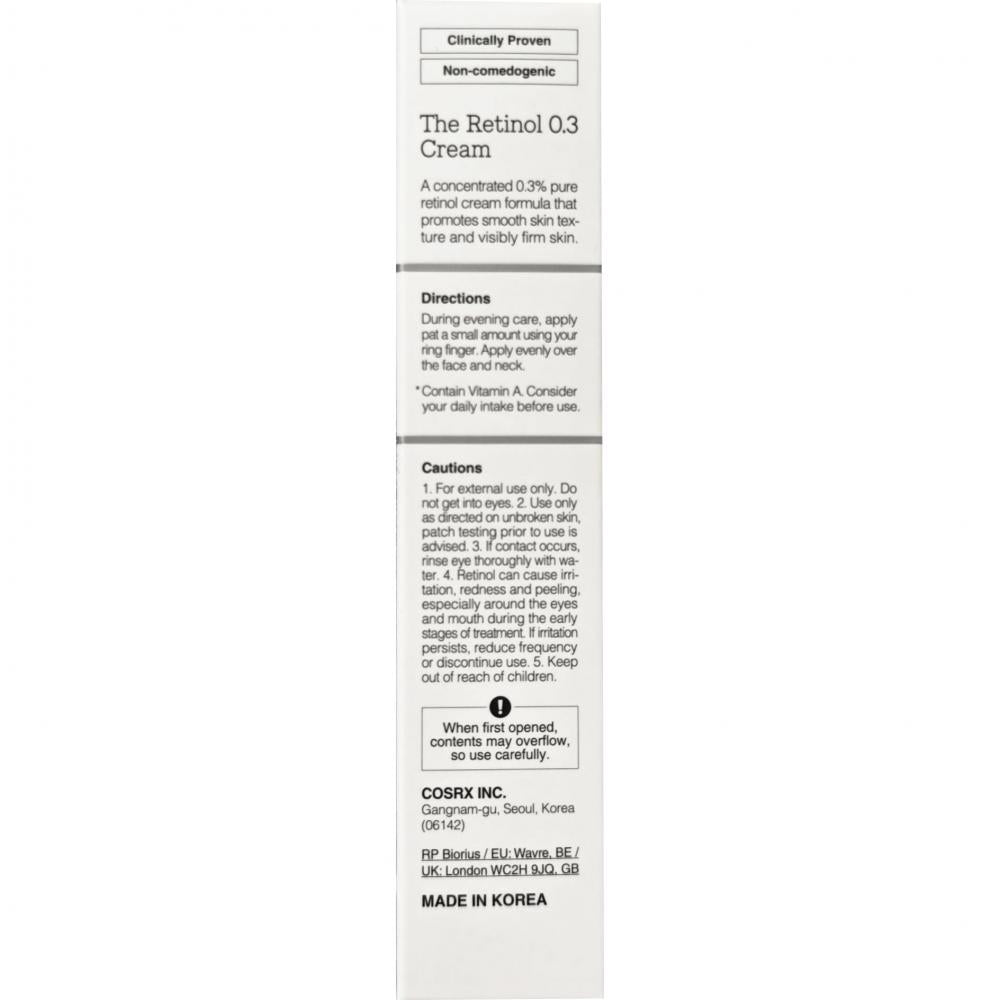 Die Retinol 0.3 Creme Gesichtscreme 20 ml