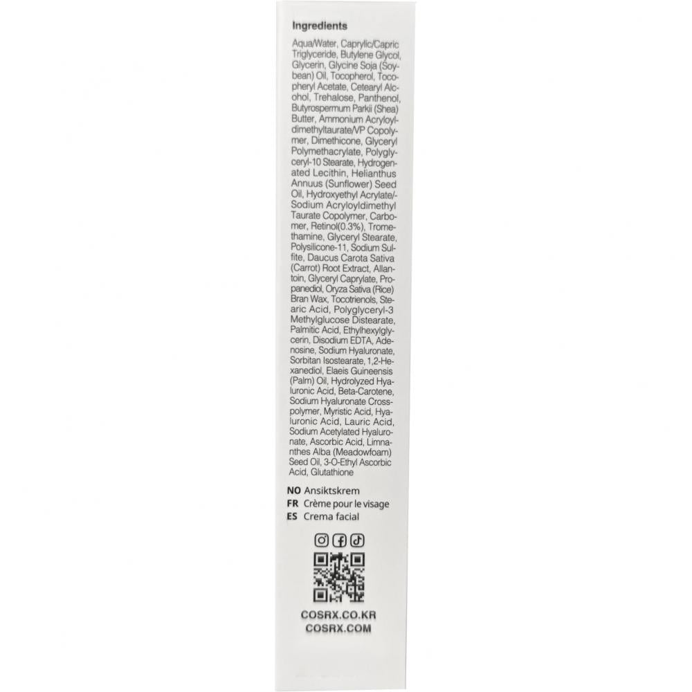 Die Retinol 0.3 Creme Gesichtscreme 20 ml