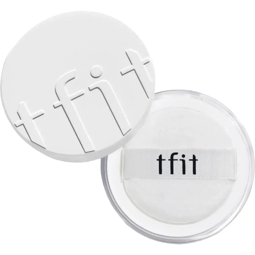 TFIT Translucentes Puder-Set 01 Weiß - Sebumkontrolle und Feuchtigkeit für glatte Haut, 10g