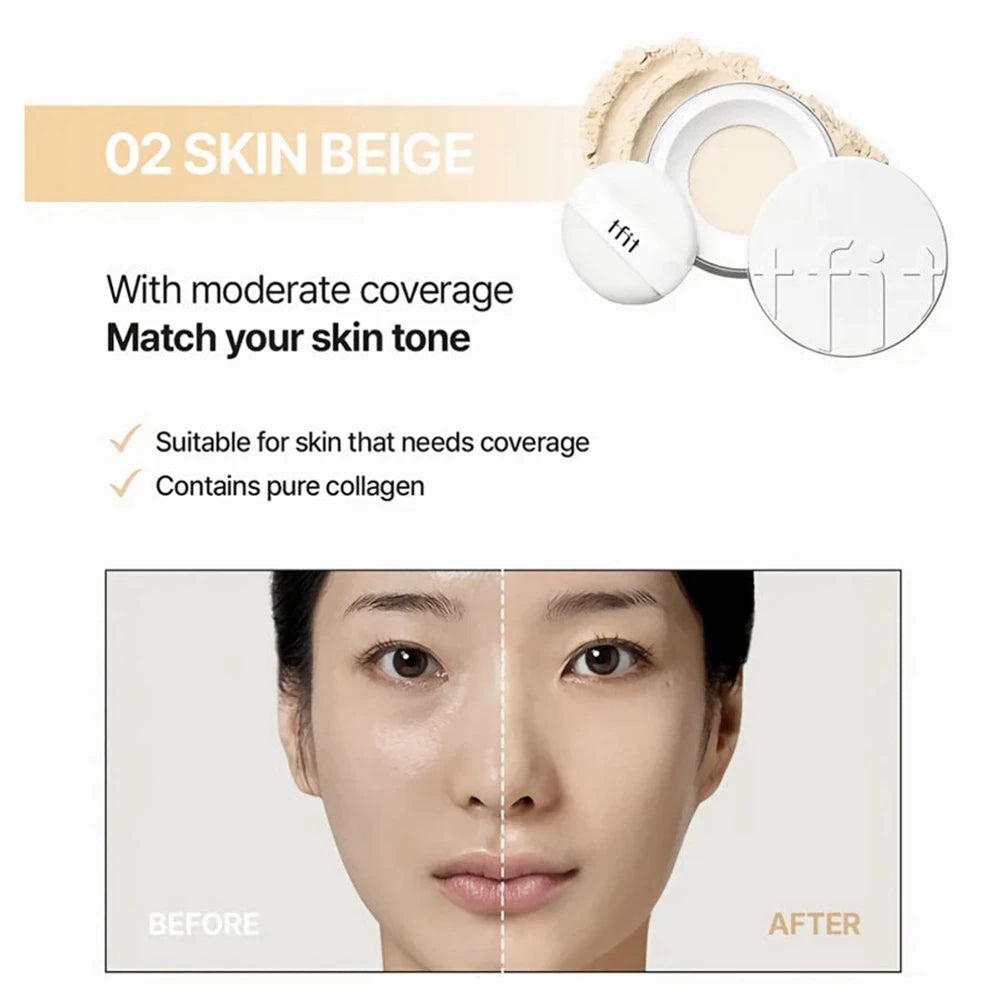 TFIT Translucent Set Finishing Power - 02 Skin Beige