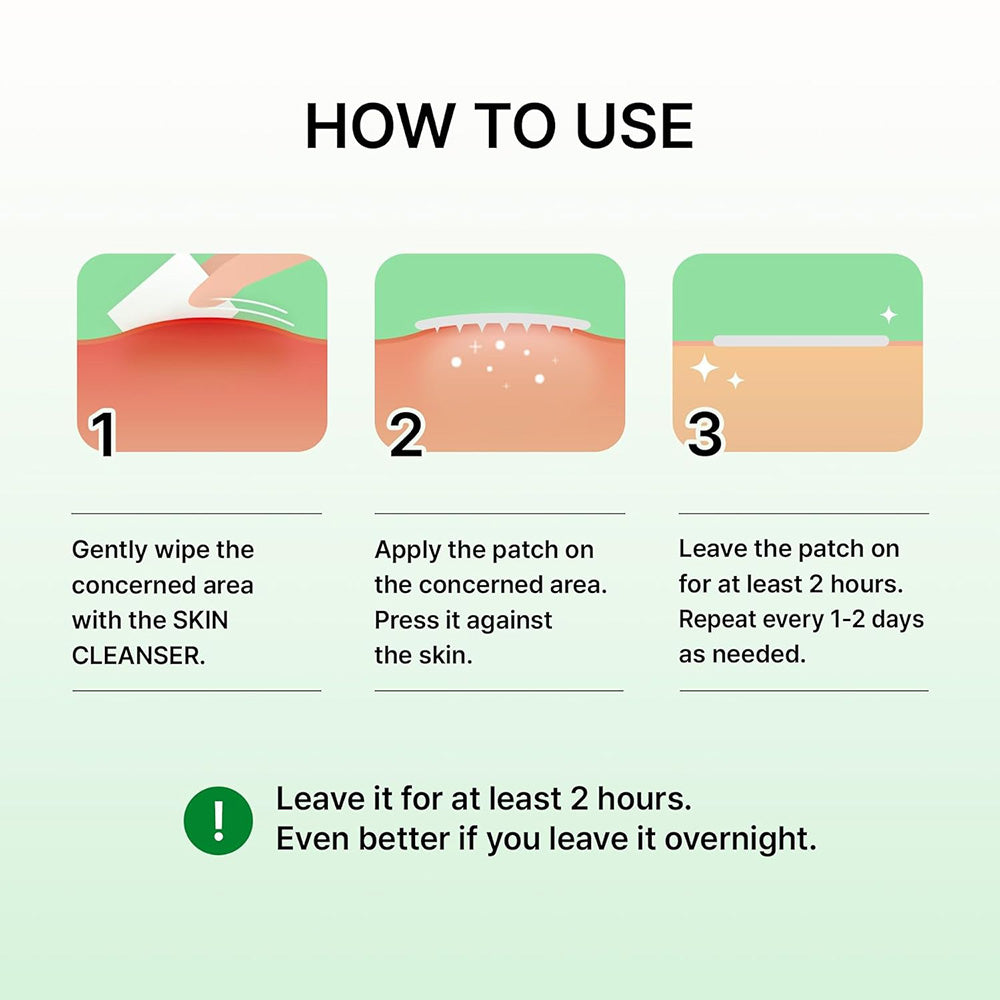 ACROPASS Trouble Care Microcone Patch - plasturi formulati cu Centella Asiatica si niacinamide, care contribuie la ingrijirea localizata a imperfectiunilor si la reglarea sebumului - 24 buc