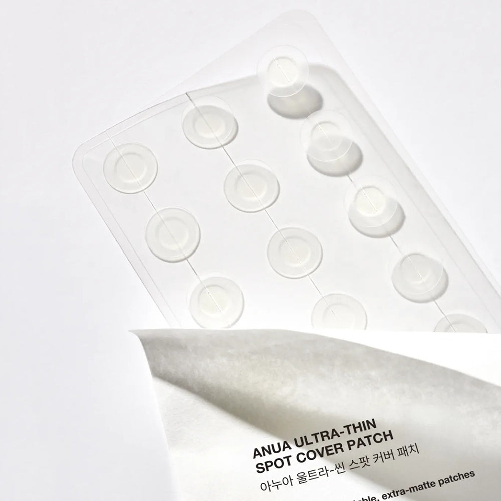 ANUA Ultra-Thin Spot Cover Patch Plasturi - Schutz und Talgabsorption, 75 Stk
