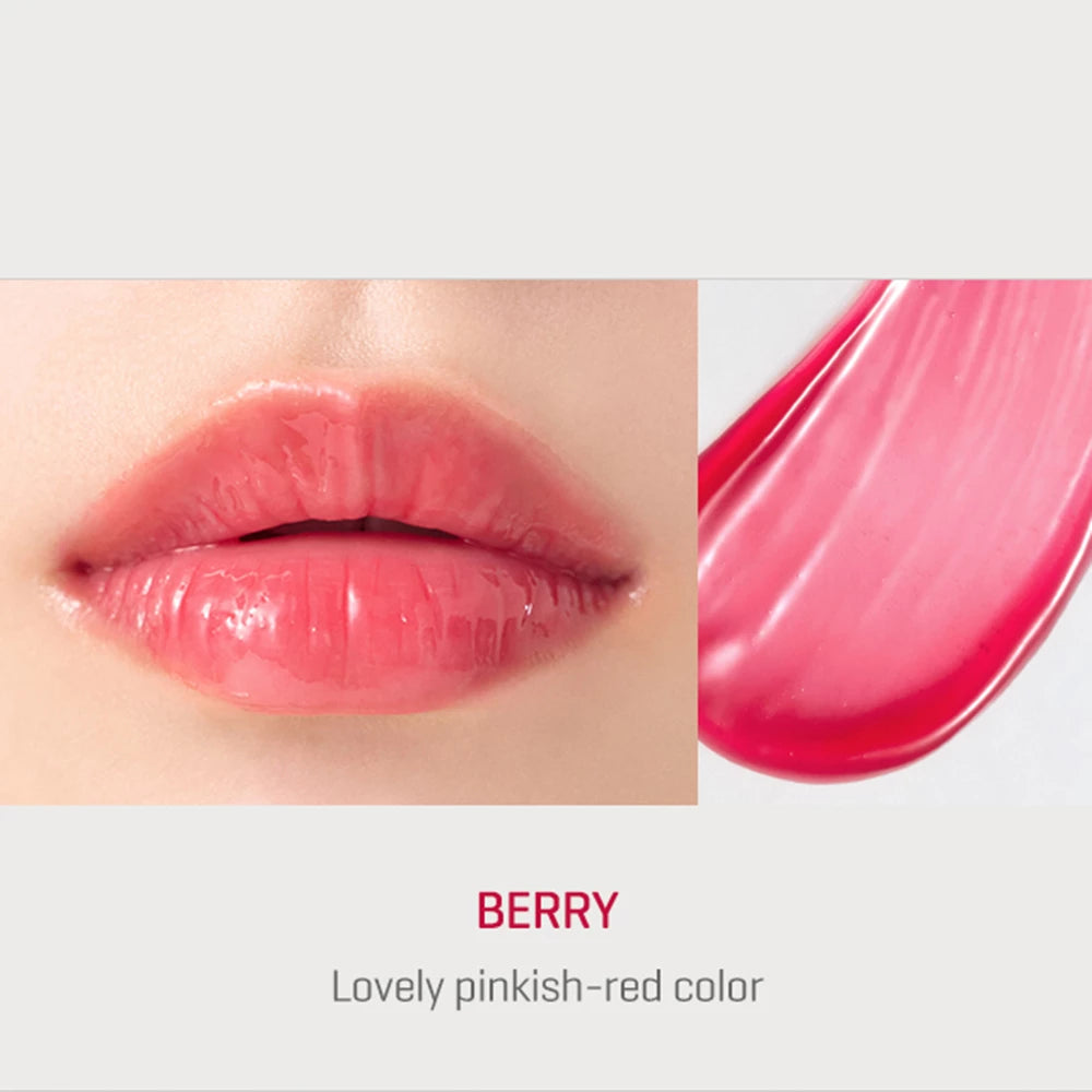 SOME BY MI V10 Hyal Lip Protector Berry SPF15 - Lippenbalsam mit Hyaluronsäure und Sheabutter, das Feuchtigkeit spendet und angenehm zu tragen ist - 7 ml - Berry