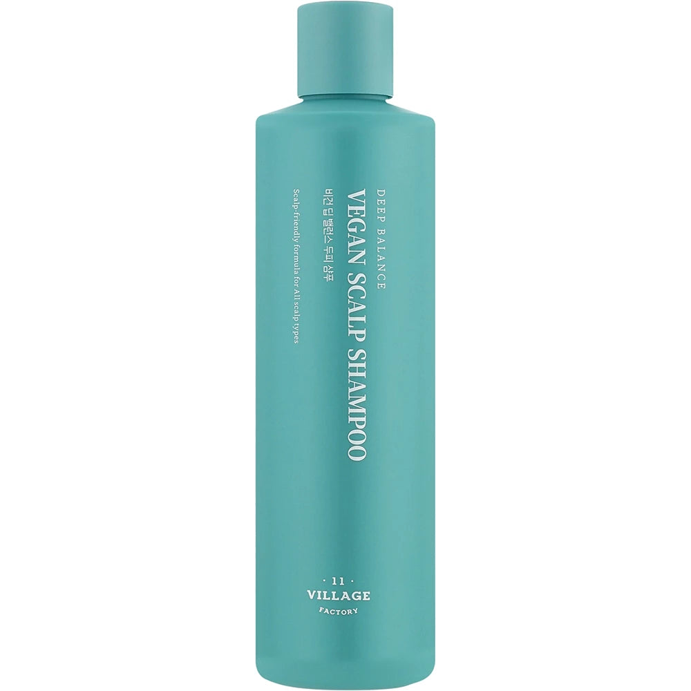 VILLAGE 11 FACTORY Veganes Deep Balance Kopfhaut-Shampoo - 300 g