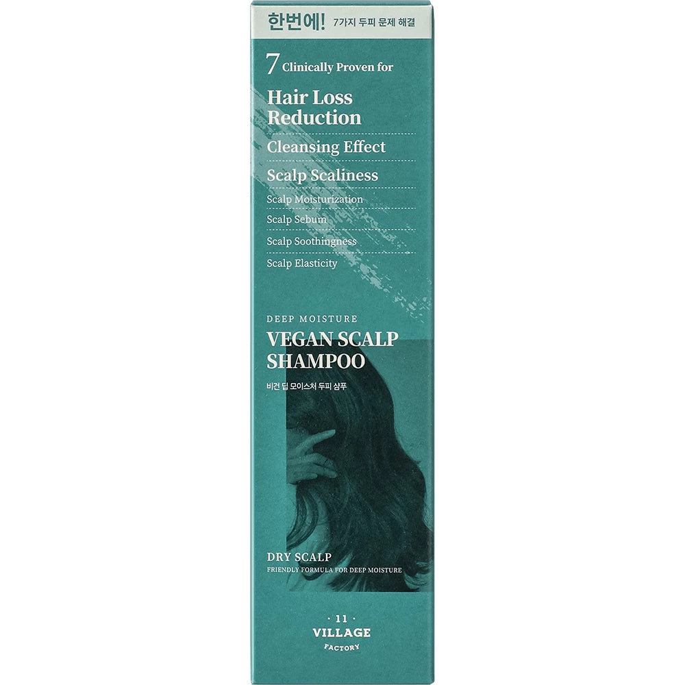 VILLAGE 11 FACTORY Vegan Deep Moisture Scalp Shampoo