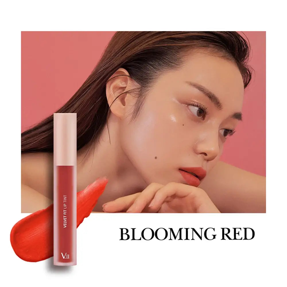 VILLAGE 11 FACTORY Velvet Fit Lip Tint - Blooming Red