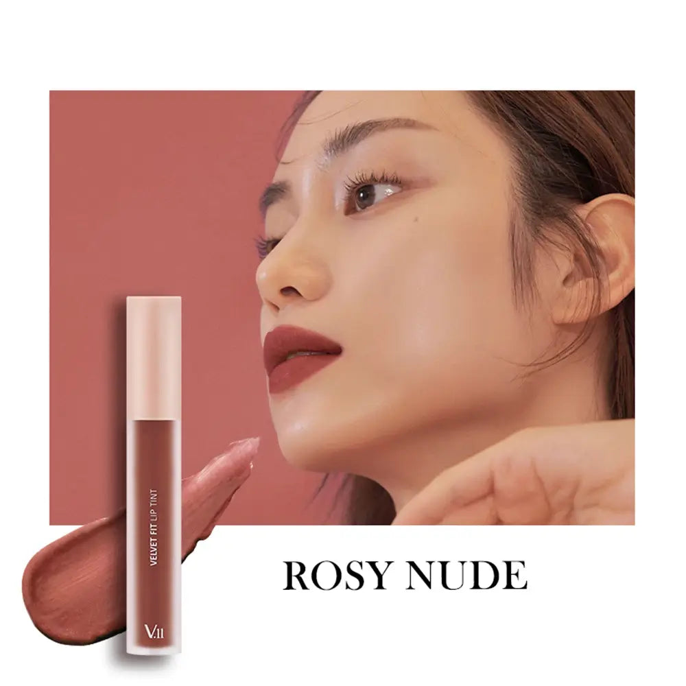 VILLAGE 11 FACTORY Velvet Fit Lip Tint - Rosy Nude
