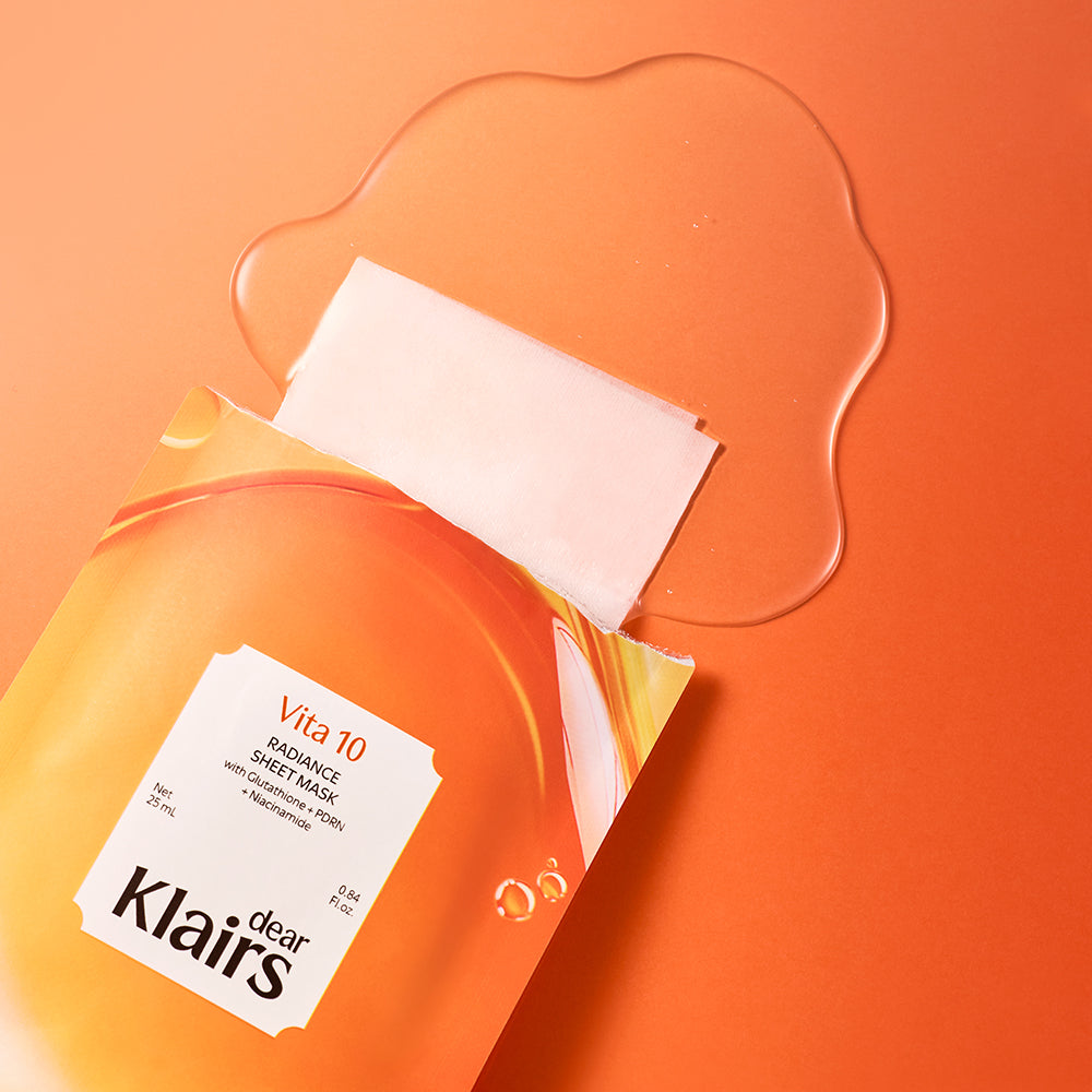 Dear Klairs Vita 10 Radiance Sheet Mask, 25 ml