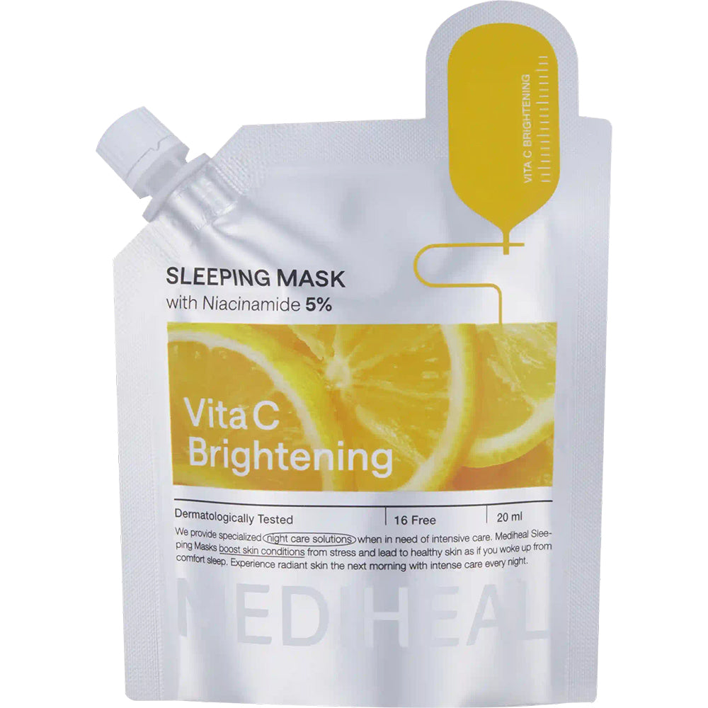 MEDIHEAL Vita C Brightening Sleeping Mask - masca de fata - 20 ml