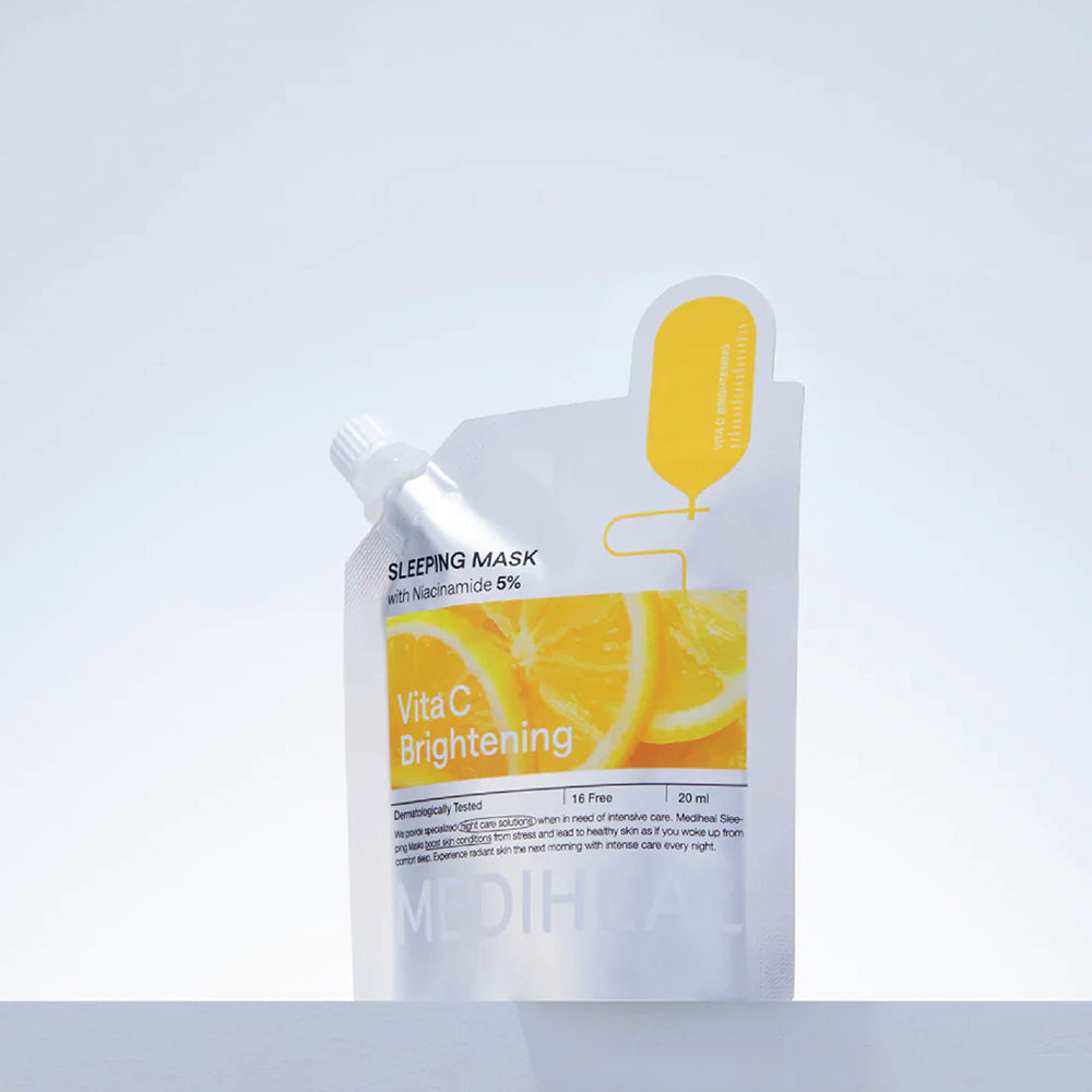 MEDIHEAL Vita C Brightening Sleeping Mask - masca de fata - 20 ml