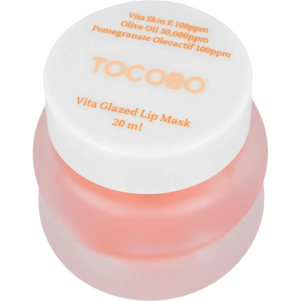 TOCOBO Vita Glazed Vegan Lippenmaske - Intensive Feuchtigkeit und Nährung für samtweiche Lippen, 20 ml