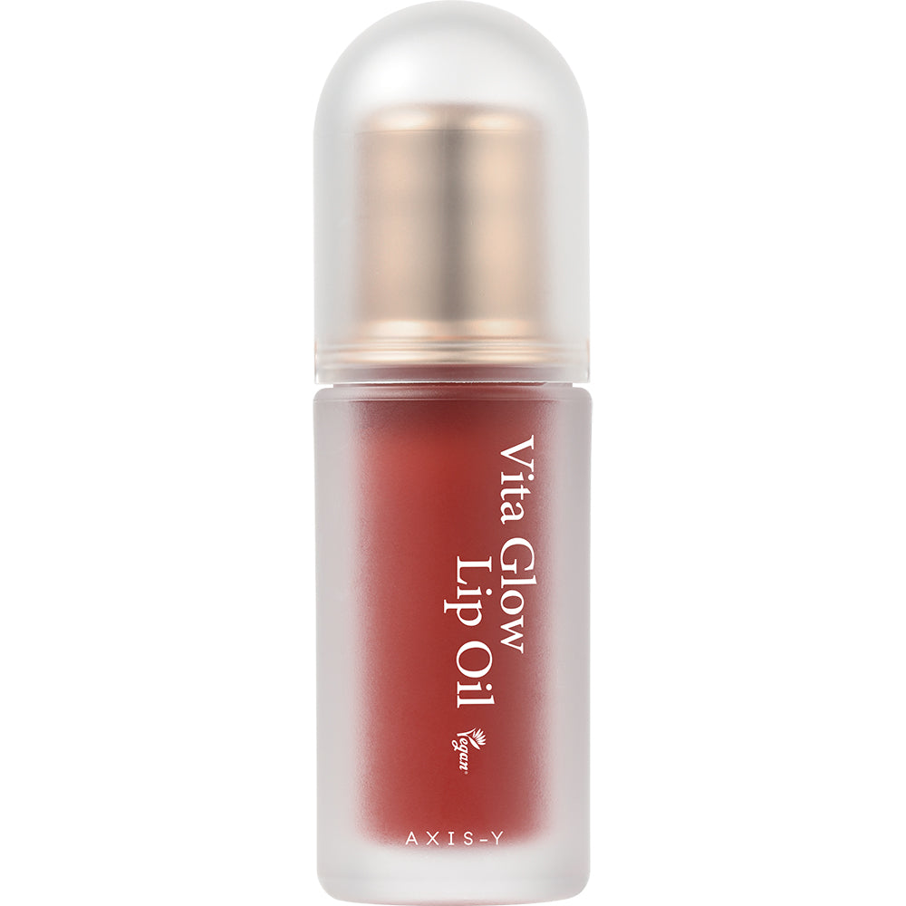 AXIS-Y Vita Glow Lip Oil - Lippenöl mit Himbeerextrakt und Vitamin E, das zur Aufrechterhaltung der Feuchtigkeit und des täglichen Komforts beiträgt - Chilled Berry