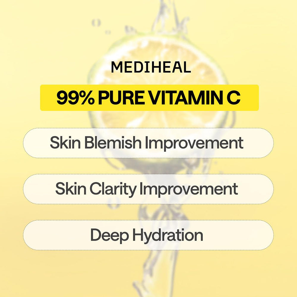 MEDIHEAL Vitamin C Essential Sheet Mask Clear Toning
