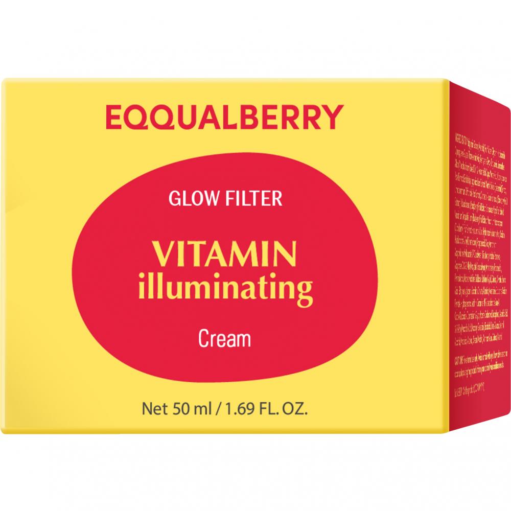 EQQUALBERRY Vitamin-Aufhellungscreme, 50 ml