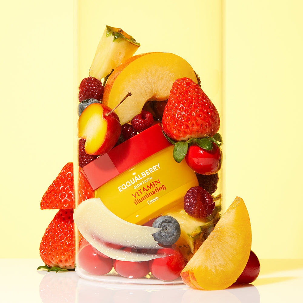 EQQUALBERRY Vitamin-Aufhellungscreme, 50 ml