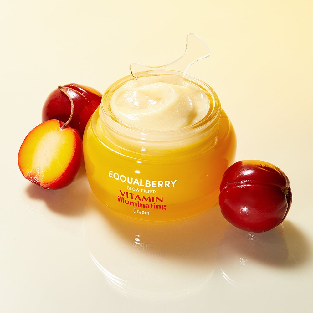 EQQUALBERRY Vitamin-Aufhellungscreme, 50 ml