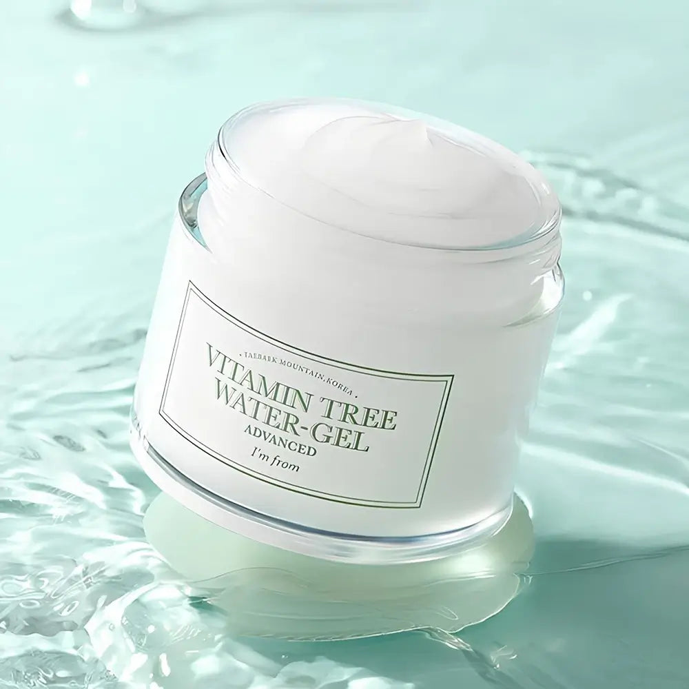 I'm From Vitamin Tree Water Gel Advanced Gel Feuchtigkeitscreme - Intensive Feuchtigkeit und Ausstrahlung, 75 g