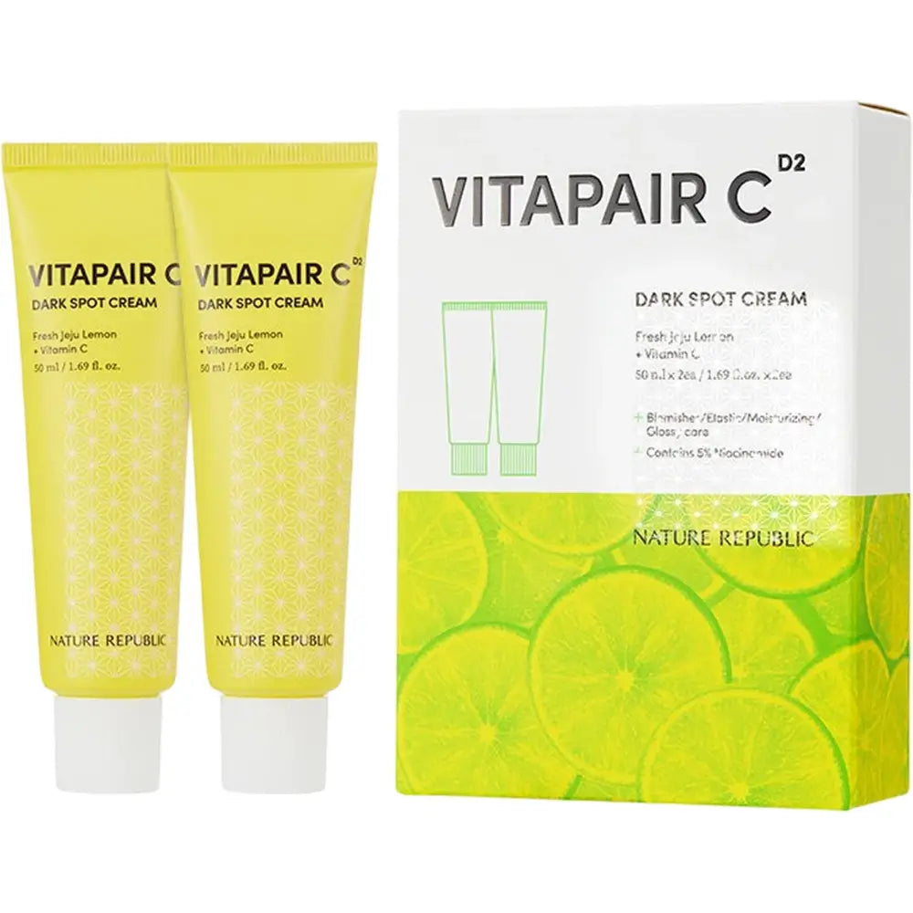 NATURE REPUBLIC Vitapair C Dark Spot Face Cream Twin Pack