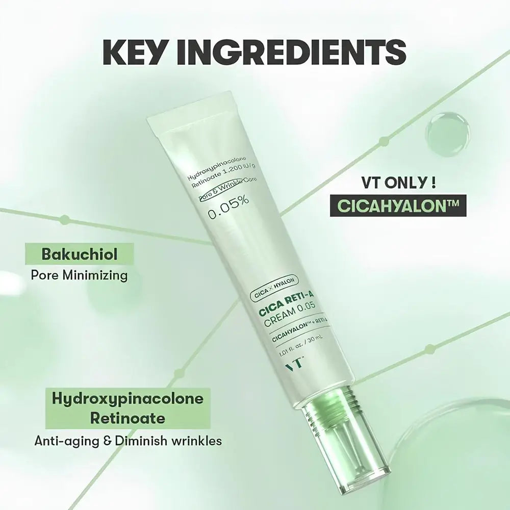 VT COSMETICS VT Cica Reti-A Creme 0.05
