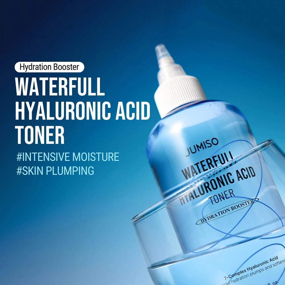 JUMISO Waterfull Hyaluronic Toner Renew - Gesichtswasser mit Hyaluronsäure und Ceramid zur Stärkung der Hautbarriere - 250 ml