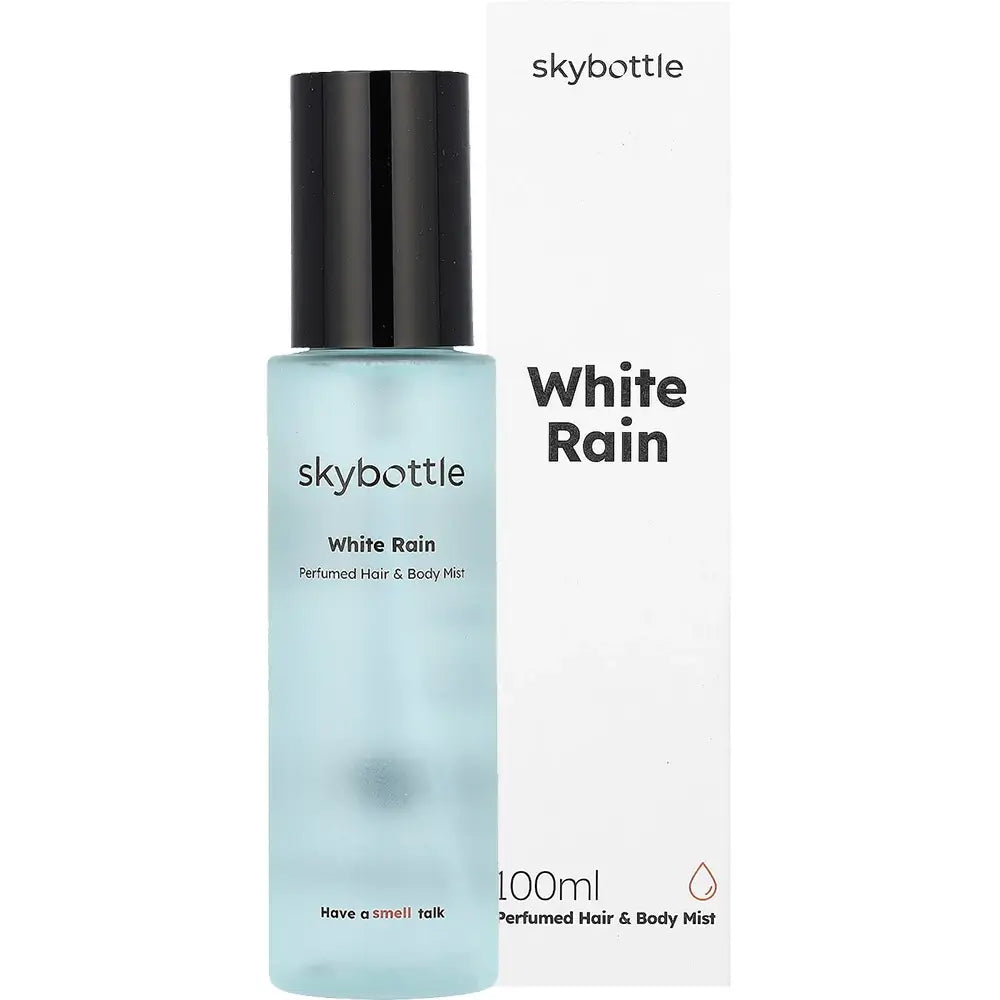 SKYBOTTLE White Rain Parfüm-Nebel - Parfümnebel für Haare und Körper mit Bergamotte und Tuberose zur Hautfeuchtigkeit und für Hautkomfort - 100 ml