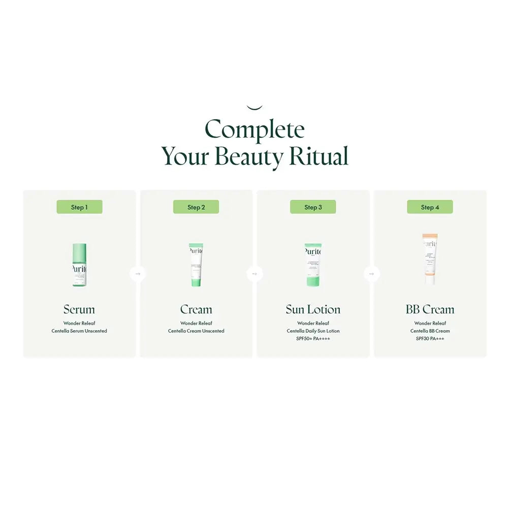 PURITO Wonder Releaf Centella BB Cream - getönte Gesichtscreme mit Centella Asiatica und Niacinamid zur Hauttonangleichung und Hautpflege - 30 ml - 13 Neutral Ivory