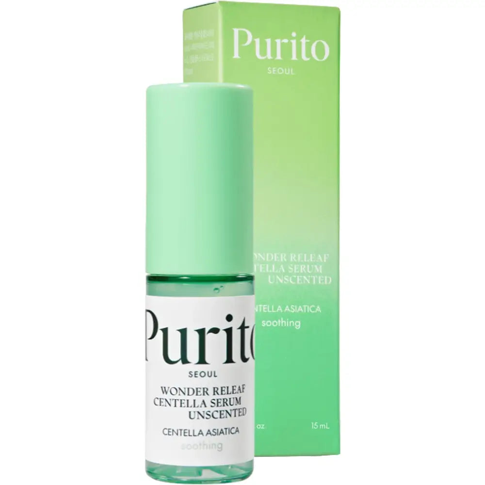 PURITO Wonder Releaf Centella Beruhigendes Gesichtswasser (Duftfrei) - Angereichert mit koreanischer Centella Asiatica und Panthenol zur Hautberuhigung und Feuchtigkeitspflege - 30 ml