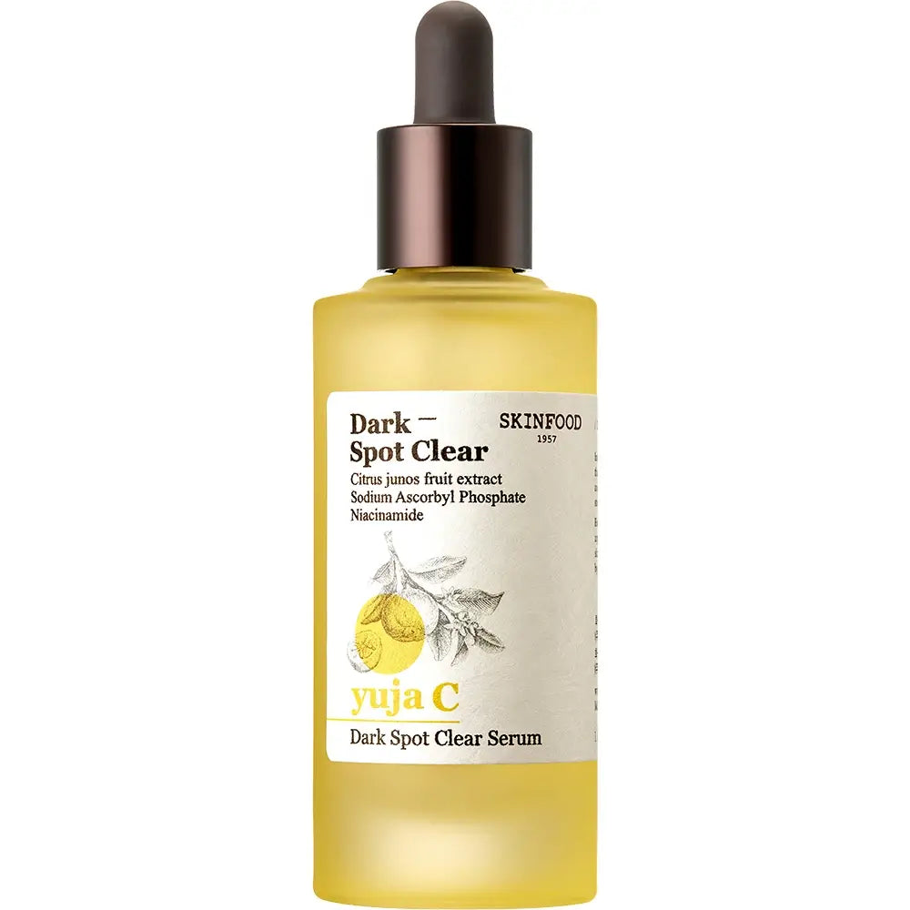 SKINFOOD Yuja C Serum für das Gesicht - Aufhellung und Korrektur von Pigmentflecken, 50 ml