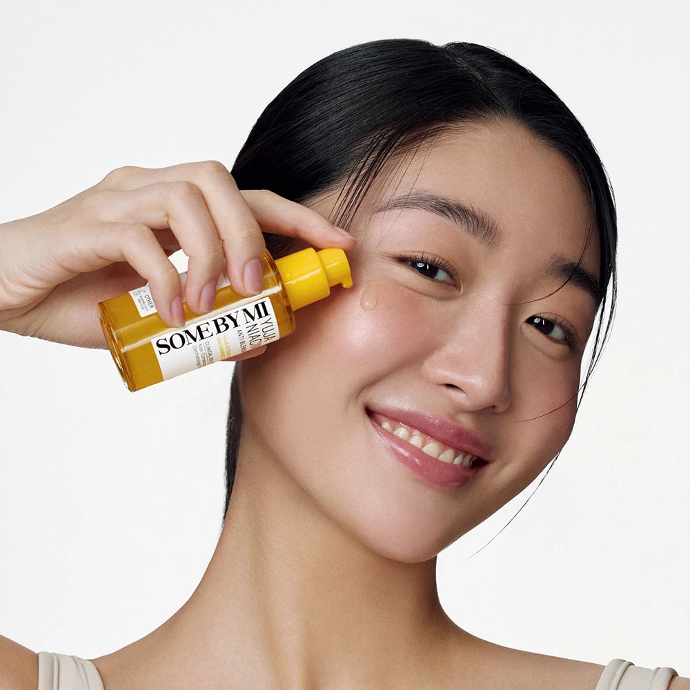 SOME BY MI Yuja Niacin Anti-Blemish Serum - Serum mit 10% Niacinamid und Yuja-Extrakt zur Reduzierung dunkler Flecken und zur Verbesserung des Hauttons - 50 ml
