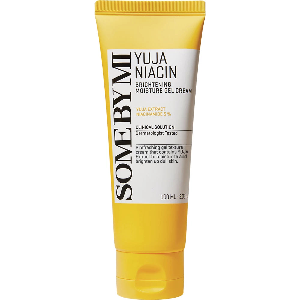 SOME BY MI Yuja Niacin Brightening Moisture Gel Cream - Gesichtscreme mit Yuja-Extrakt und 5% Niacinamid, für Hautfeuchtigkeit und gleichmäßigen Teint - 100 ml