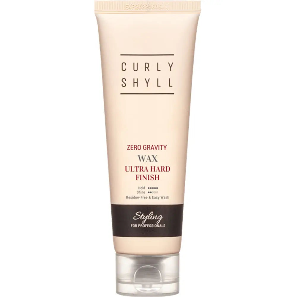 CURLY SHYLL Zero Gravity Wax Ultra Hard Finish - Haarswachs mit starkem Halt über 12 Stunden und mattem Finish, formuliert mit Rhizophora Mangle Zell-Extrakten und Rosmarinblättern - 100 ml