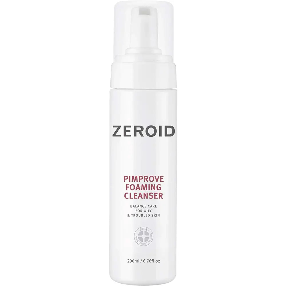 ZEROID Pimprove Foaming Cleanser – Flasche Vorderseite