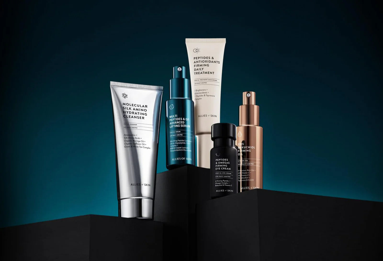 Übersicht aller Allies of Skin Produkte – hochwirksame Gesichtspflege