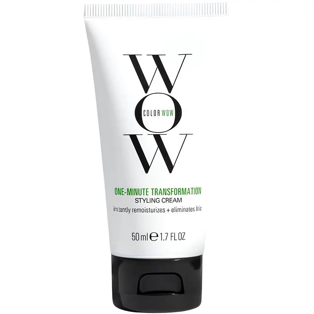 COLOR WOW 1 Minute Transformation - Haarcreme mit Avocadoöl, die hilft, krauses, trockenes, dehydriertes und raues Haar sofort zu regenerieren und in nur einer Minute für ein glattes Aussehen sorgt! - 50 ml