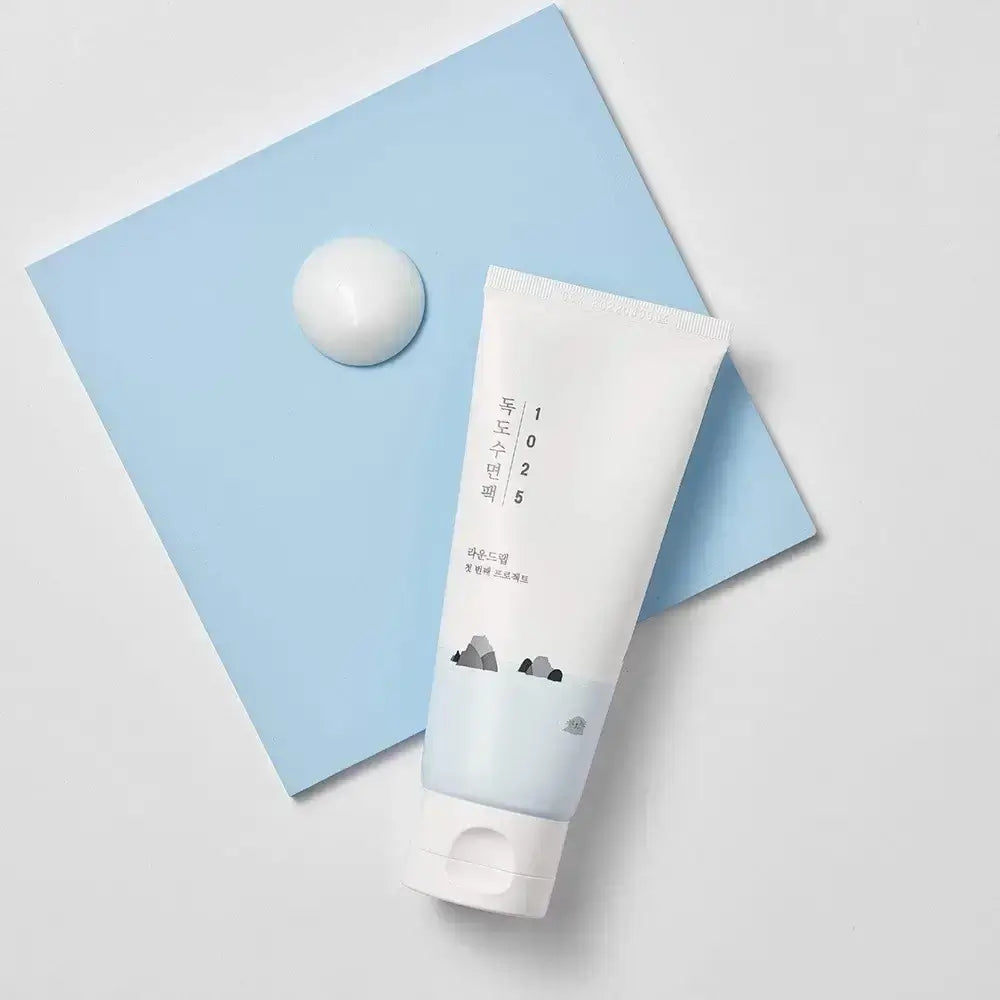 Round Lab 1025 Dokdo Schlafmaske - Intensive Feuchtigkeit und sanftes Peeling mit PHA, Beruhigung und Regeneration, 100 ml