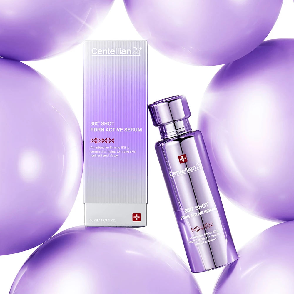 CENTELLIAN24 360 Shot PDRN Active Serum - Gesichtsserum mit Hyaluronsäure und Kollagen für Hautfeuchtigkeit und Komfort - 50 ml