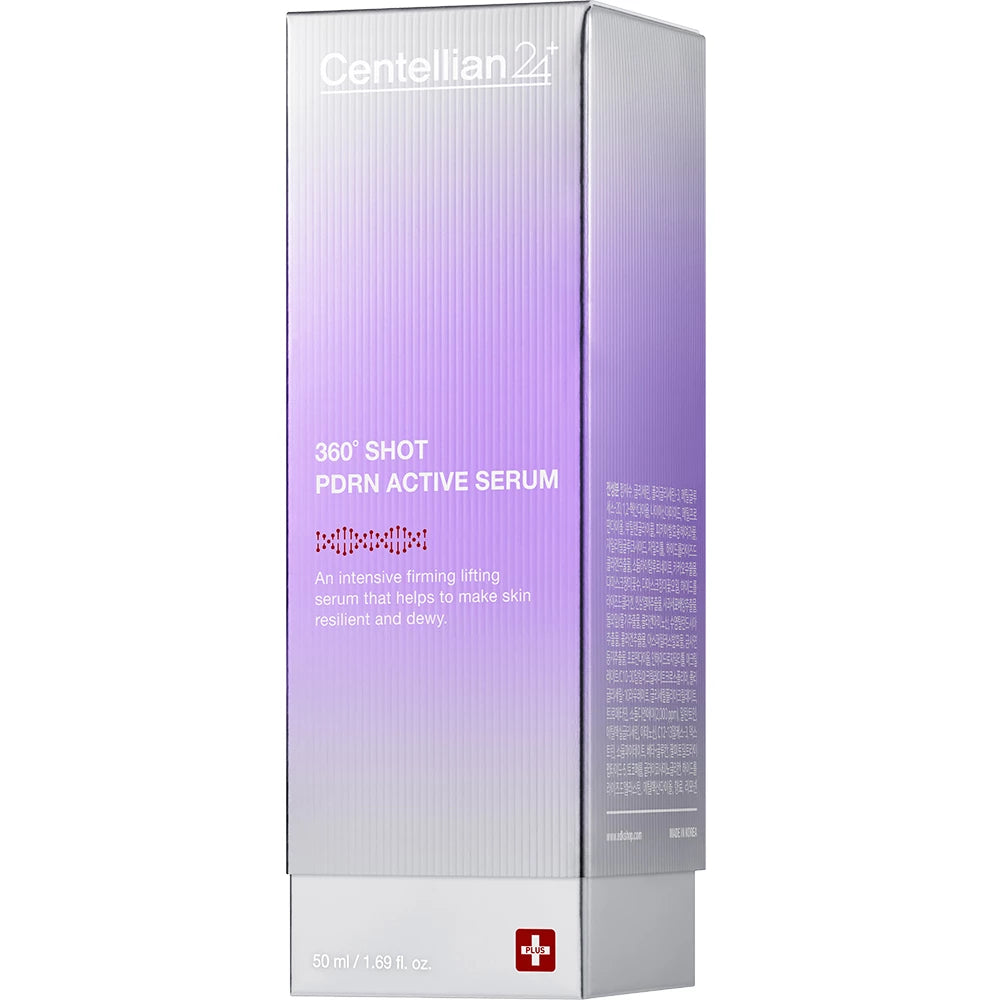 CENTELLIAN24 360 Shot PDRN Active Serum - Gesichtsserum mit Hyaluronsäure und Kollagen für Hautfeuchtigkeit und Komfort - 50 ml