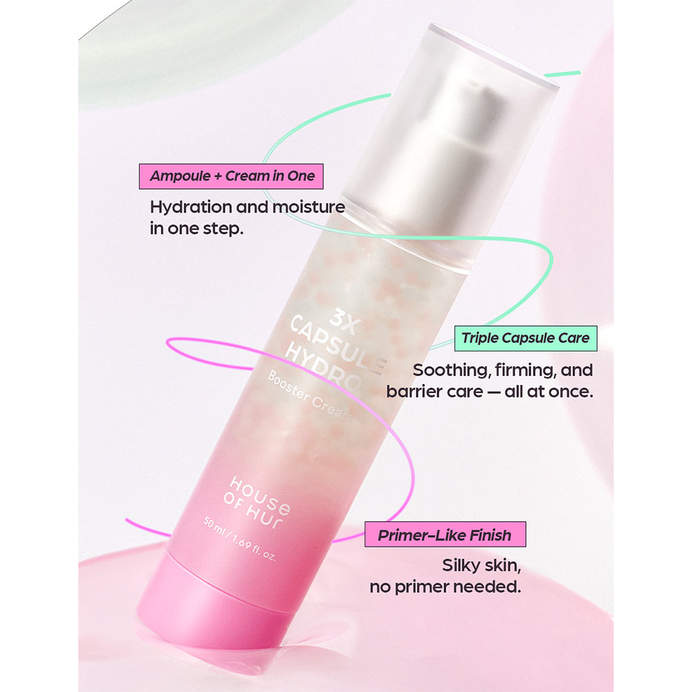HOUSE OF HUR 3X Capsule Hydro Booster Cream