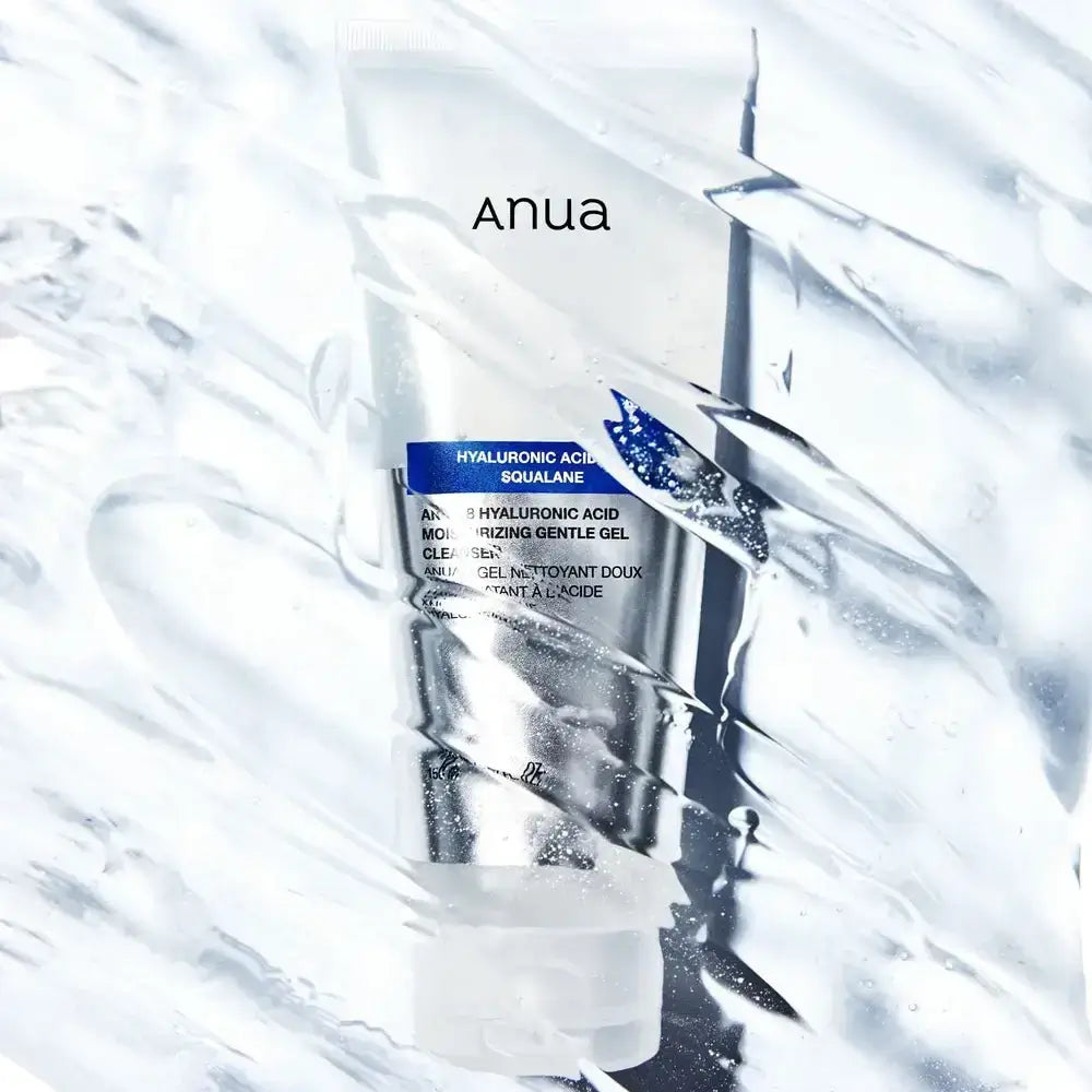 ANUA 8 Hyaluronsäure Reinigungsgel - Sanfte Reinigung und intensive Feuchtigkeit, 150 ml