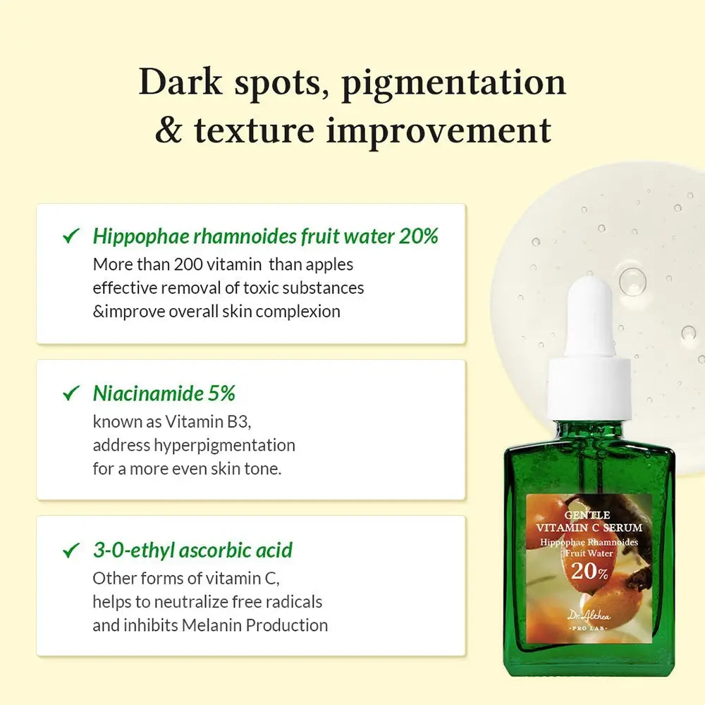 Textur des Dr. Althea Gentle Vitamin C Serums