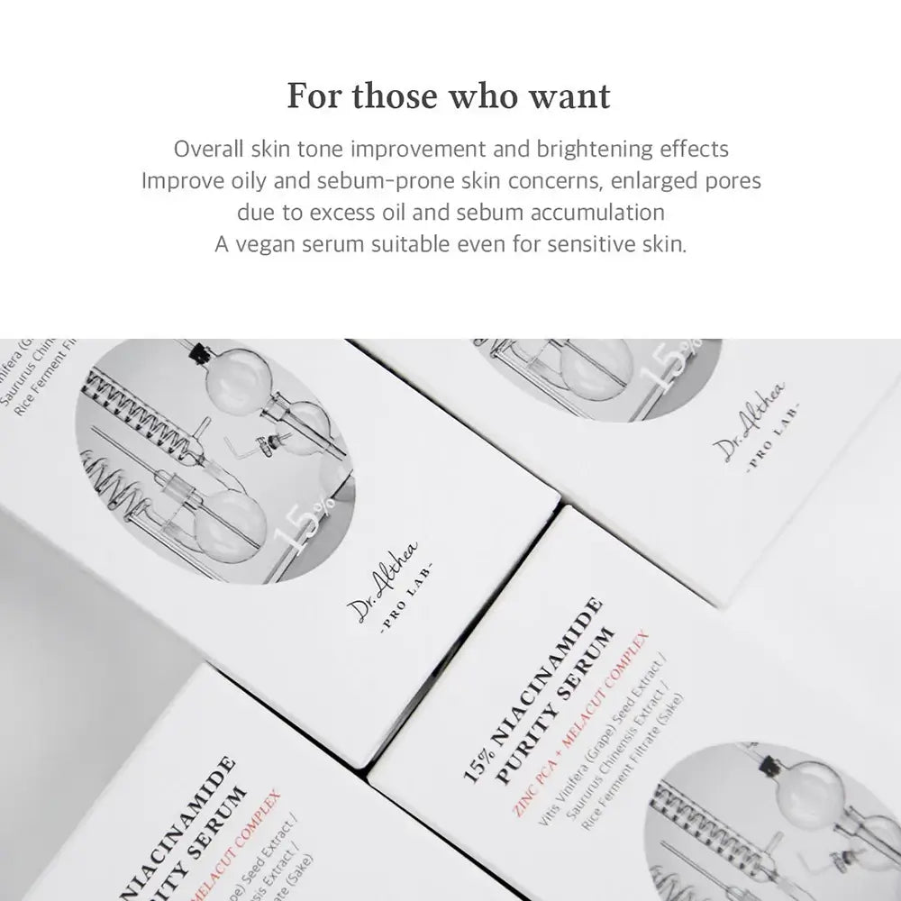 Textur des Dr. Althea 15% Niacinamide Serums