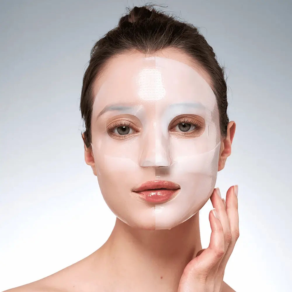 KOCOSTAR A.M Sunday Happy Mask Hydrogel - Gesichtsmaske mit Hyaluronsäure und Panthenol zur Feuchtigkeitspflege der Haut und zur Erhaltung des Hautkomforts - 25 g